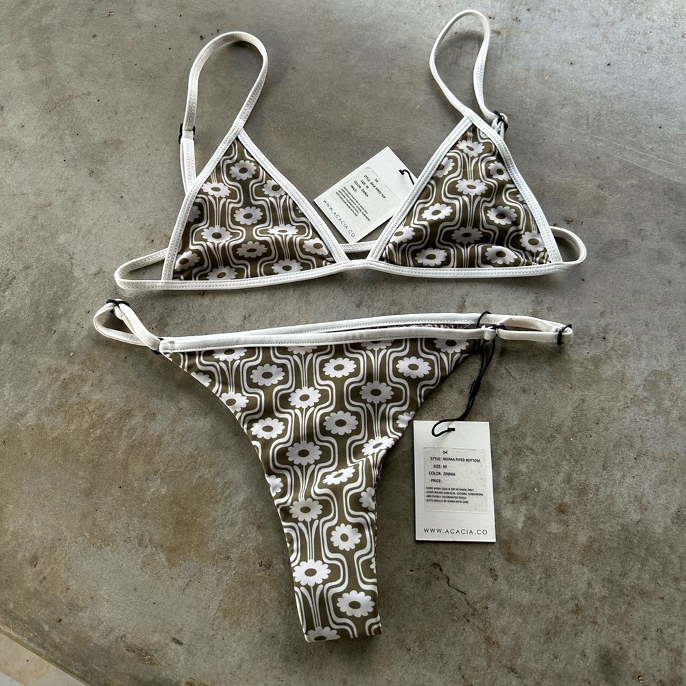 Acacia Swimwear Baja Top & Neema Bottom Zinnia
